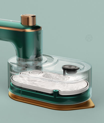 Mini Fer à Repasser Vapeur Pliable | Défroisseur Portable de Voyage 2-en-1
