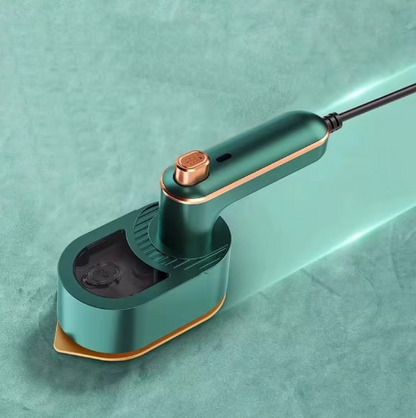 Mini Fer à Repasser Vapeur Pliable | Défroisseur Portable de Voyage 2-en-1