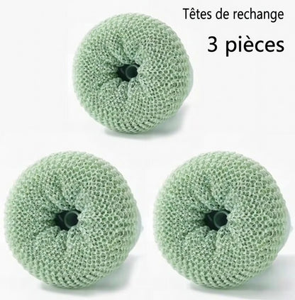 Brosse de Nettoyage à Poussoir | Frottez Moins, Nettoyez Mieux