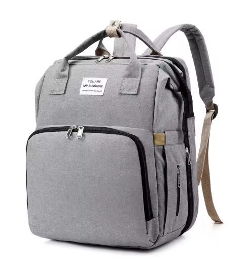 Sac à Langer Multifonction 3-en-1 | Le Berceau Nomade Ultime